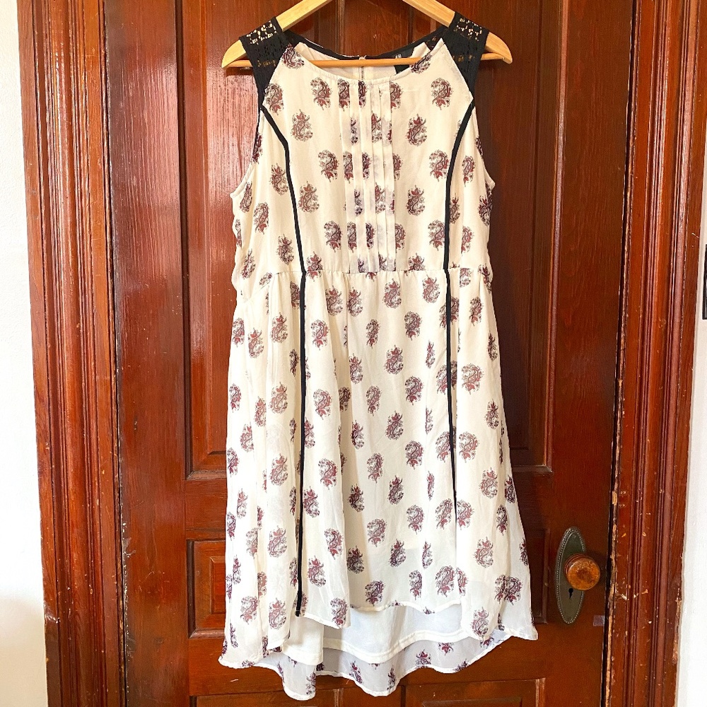 H&M sleeveless mid length dress